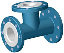 PTFE Line Tee